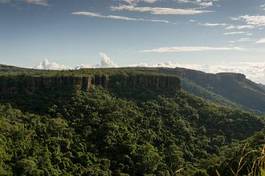 Obraz na płótnie brazylia las dżungla wodospad