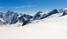 Plakat pejzaż natura szczyt alpy