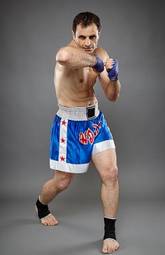 Plakat sport boks sztuki walki zdrowie mężczyzna