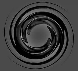 Obraz na płótnie sztuka spirala woda