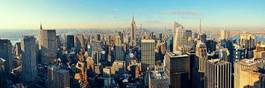 Obraz na płótnie panorama amerykański miejski