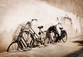 Obraz na płótnie vintage rower ulica stylowy aleja