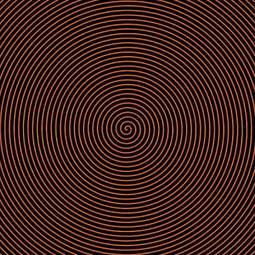 Obraz na płótnie ornament spirala ruch wzór