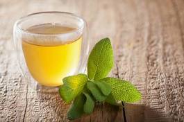 Naklejka medycyna spokojny roślina herbata świeży