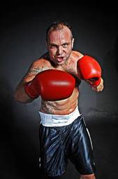 Plakat sport sportowy mężczyzna sztuki walki