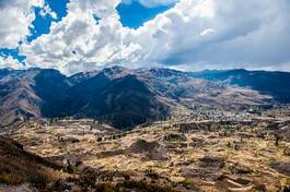 Fototapeta ameryka południowa widok niebo góra arequipa