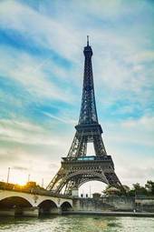 Naklejka europa francja architektura most niebo