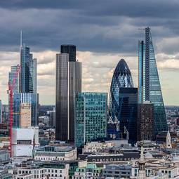 Naklejka wieża londyn architektura drapacz