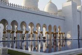 Naklejka wschód azja zatoka meczet arabski