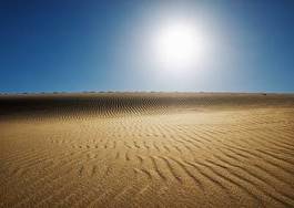 Plakat pustynia egipt słońce dolina pusty