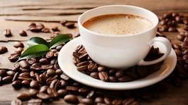 Obraz na płótnie kawa filiżanka kawiarnia widok expresso