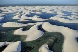 Naklejka natura wydma brazylia