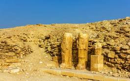 Naklejka egipt świat statua