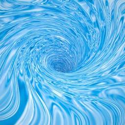 Naklejka spirala wzór tunel