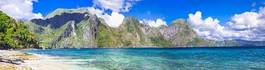 Obraz na płótnie pejzaż filipiny tropikalny raj widok
