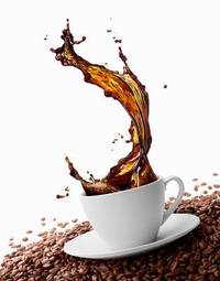 Obraz na płótnie filiżanka kawa napój