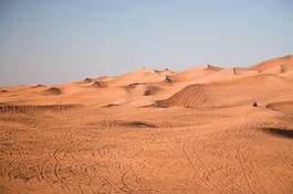 Plakat pejzaż arabian offroad pustynia szczyt