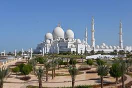 Naklejka meczet dubaj emirat