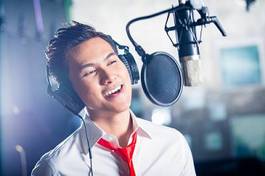 Obraz na płótnie azjatycki śpiew pop