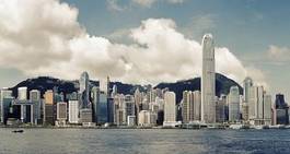 Obraz na płótnie hongkong miejski nowoczesny wieża