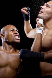 Obraz na płótnie boks mężczyzna ludzie kick-boxing