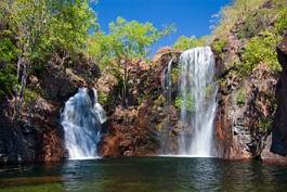 Obraz na płótnie australia las woda wodospad