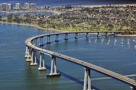 Obraz na płótnie most zatoka kalifornia