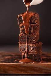 Obraz na płótnie kawa deser czekolada kwaśny