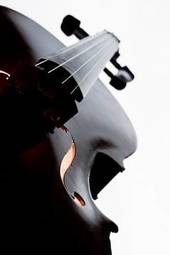 Plakat orkiestra muzyka sztuka skrzypce koncert