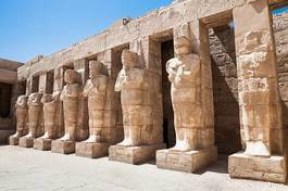 Plakat kolumna egipt niebo architektura stary