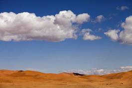 Plakat panorama wydma pustynia