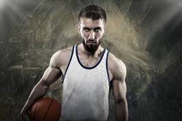 Obraz na płótnie sportowy koszykówka ciało