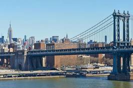 Obraz na płótnie niebo most ameryka