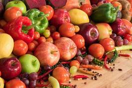 Plakat rolnictwo owoc jedzenie