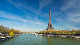 Obraz na płótnie wieża francja lato sprężyna