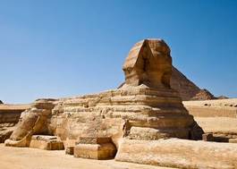 Plakat egipt afryka piramida nil