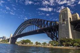 Naklejka australia most morze