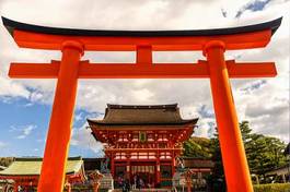 Naklejka azjatycki architektura japoński orientalne perspektywa