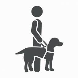 Plakat pies zwierzę znak szkolenie