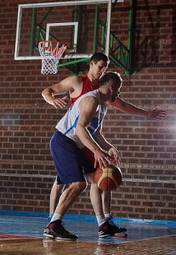 Plakat siłownia lekkoatletka koszykówka zdrowy ciało