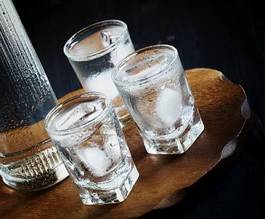 Fotoroleta świeży napój woda lód