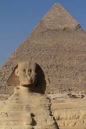 Plakat egipt piramida architektura