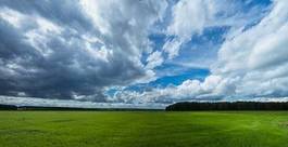 Obraz na płótnie rolnictwo natura niebo trawa