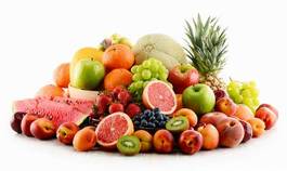 Plakat owoc cytrus świeży jedzenie morela