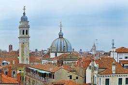 Naklejka wyspa widok włochy architektura venezia