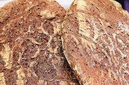 Fotoroleta świeży skorupa kromka chleba bochenek nieszpory