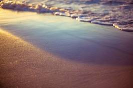 Plakat plaża brzeg lato pejzaż morze