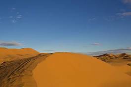 Naklejka erg chebbi sand dunes