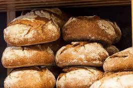 Plakat pszenica jedzenie asortyment chleb tradycyjnych