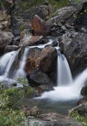 Obraz na płótnie ruch potok natura wodospad woda